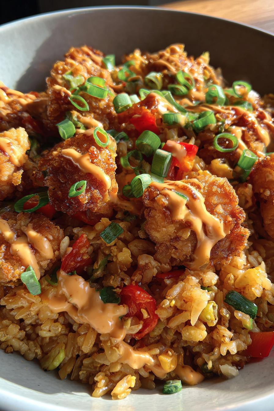 Bang Bang Chicken Fried Rice - detail 2