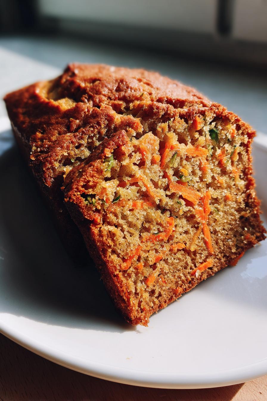 Carrot Apple Zucchini Bread - detail 1