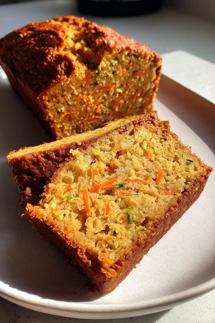 Carrot Apple Zucchini Bread - detail 2