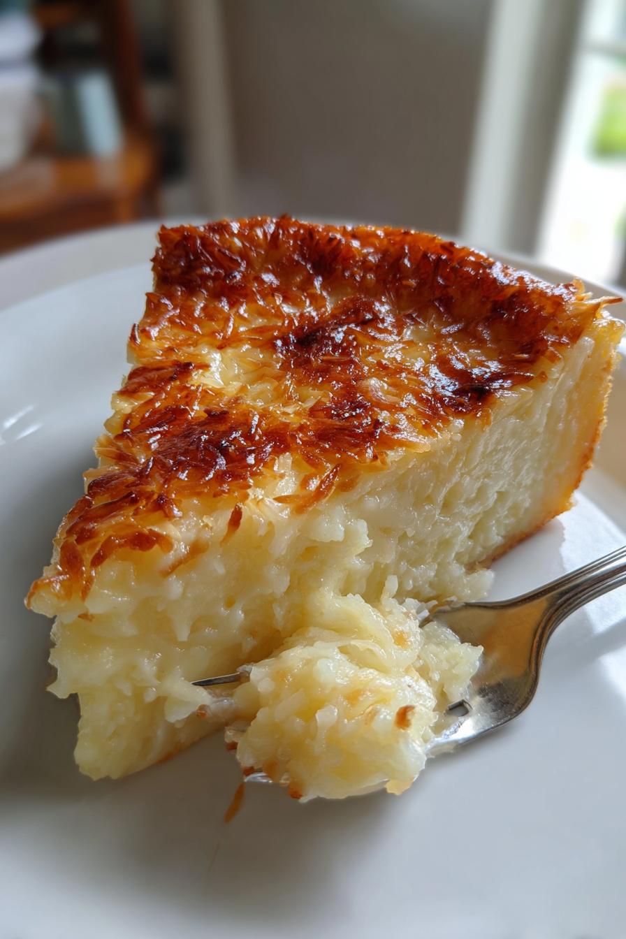 crustless coconut pie